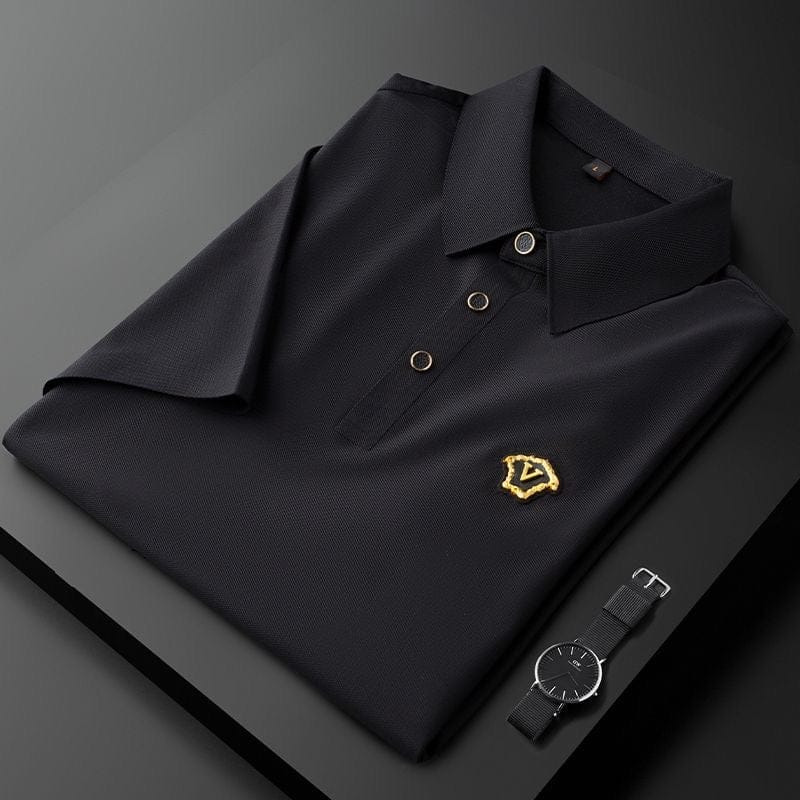 Men’s Versatile Polo Tee with Iconic Embroidery