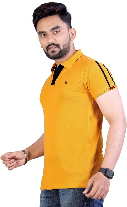 Polo Neck Style: The classic polo neck design adds a touch of sophistication to your casual attire. Whether you're heading to the gym, running errands, or meeting friends, this t-shirt ensures you look effortlessly stylish.