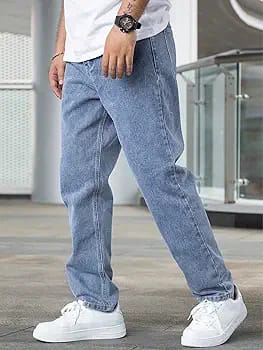 men's straight-fit jeans