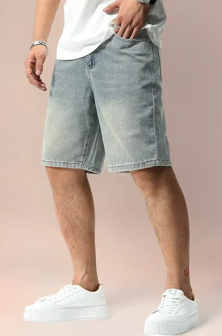 Men’s Denim Cotton Shorts,