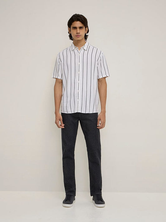 Ascot Black Relaxed - Fit Mid - Rise Jeans