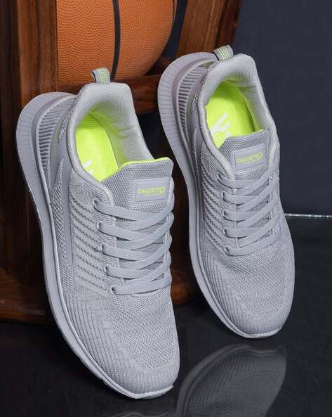 Men Knitted Lace-Up Shoes