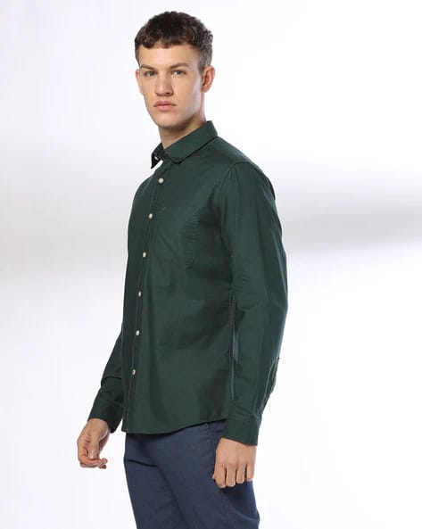 NETPLAY Men Regular Fit Shirt with Patch Pocket