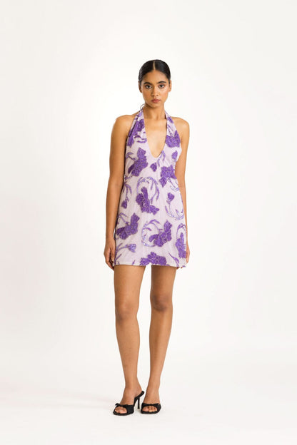 RAZA FLORAL MINI DRESS