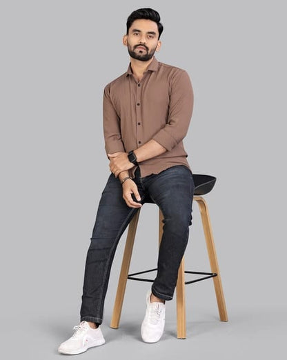 Solid Regular Fit Shirt