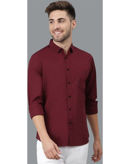 Solid Regular Fit Shirt