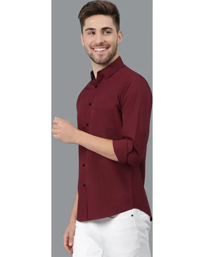 Solid Regular Fit Shirt