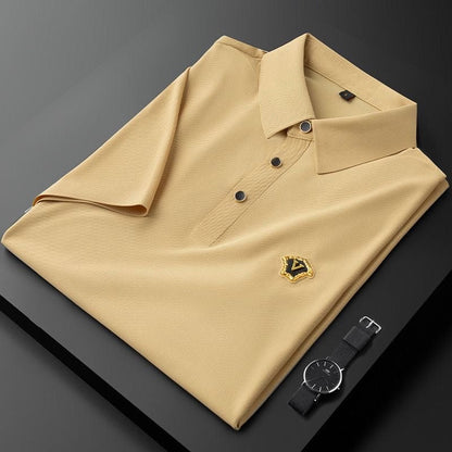 Men’s Versatile Polo Tee with Iconic Embroidery