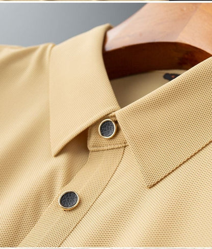 Men’s Versatile Polo Tee with Iconic Embroidery