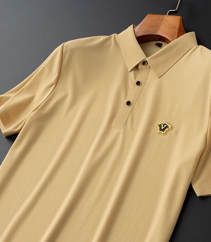 Men’s Versatile Polo Tee with Iconic Embroidery