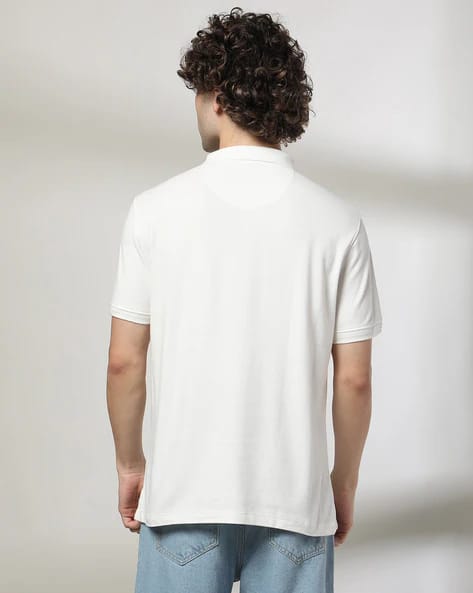 Men Regular Fit Polo T-Shirt