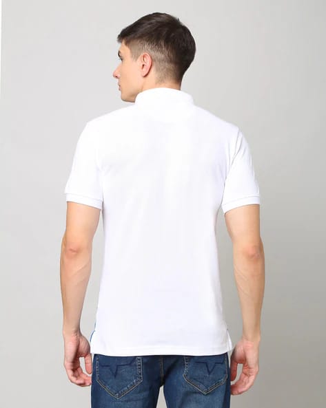 Men Regular Fit Polo T-Shirt