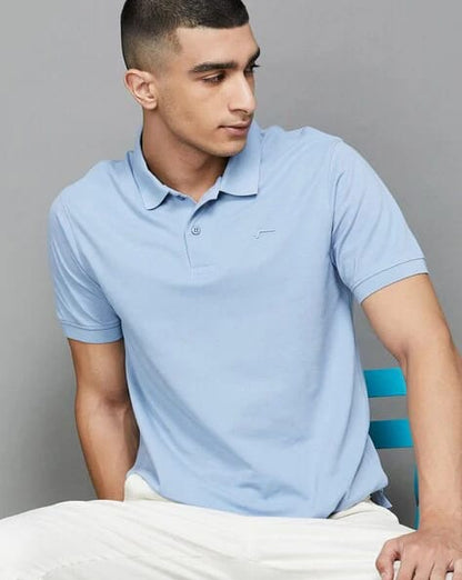 Men Regular Fit Polo T-Shirt