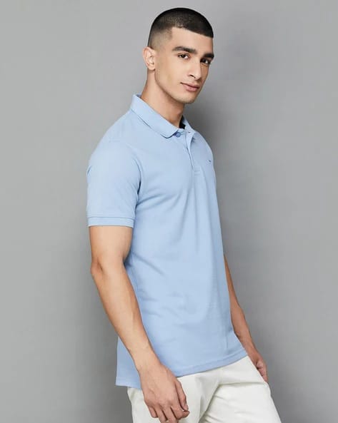 Men Regular Fit Polo T-Shirt