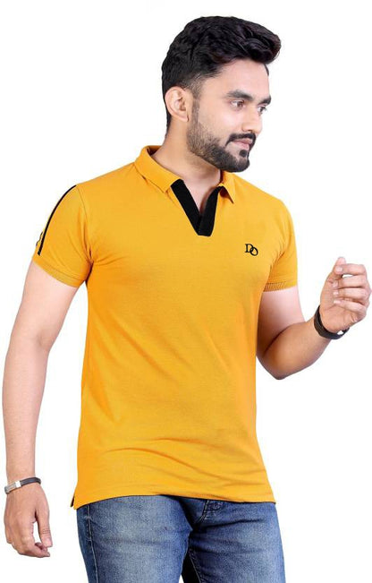 Polo Neck Style: The classic polo neck design adds a touch of sophistication to your casual attire. Whether you're heading to the gym, running errands, or meeting friends, this t-shirt ensures you look effortlessly stylish.