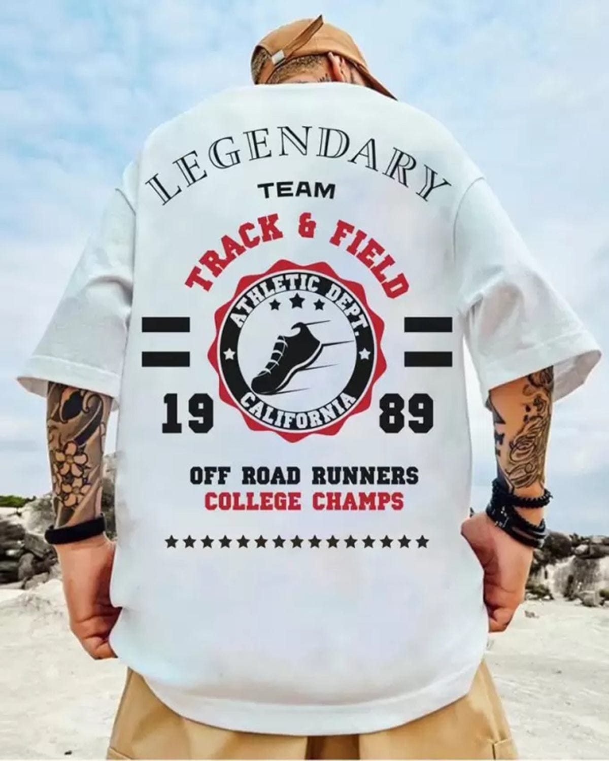 Men's Oversized Printed T-Shirt
