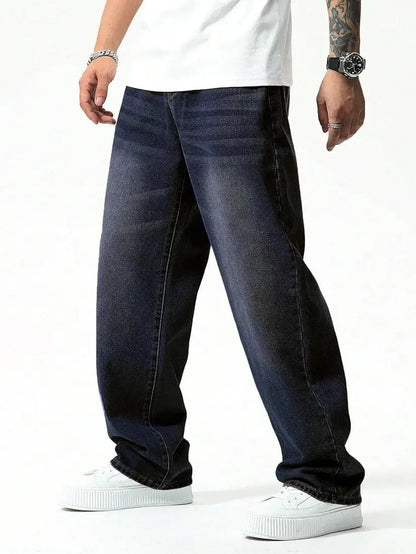 trendy baggy jeans for men style,
