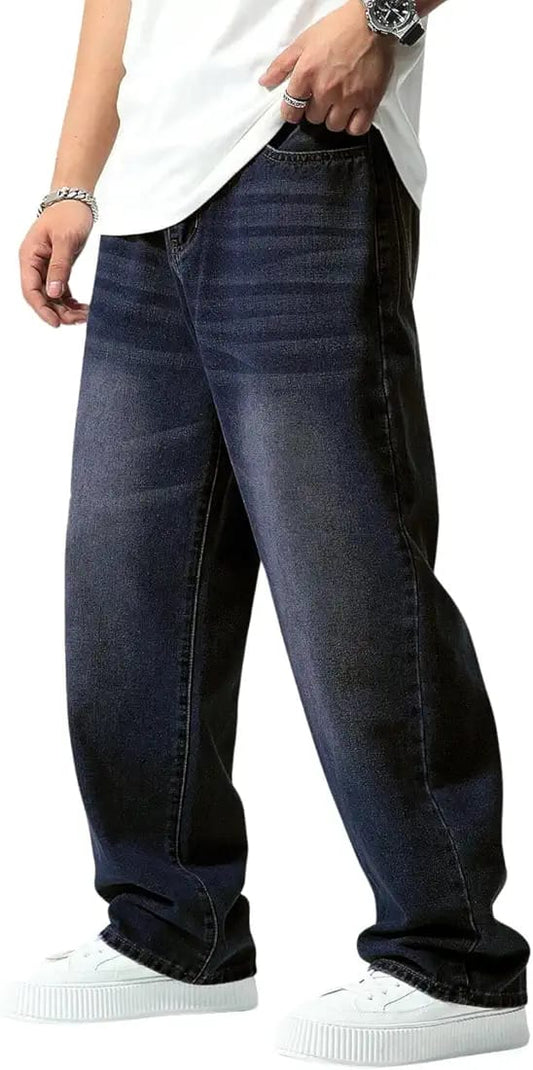 trendy baggy jeans for men style,