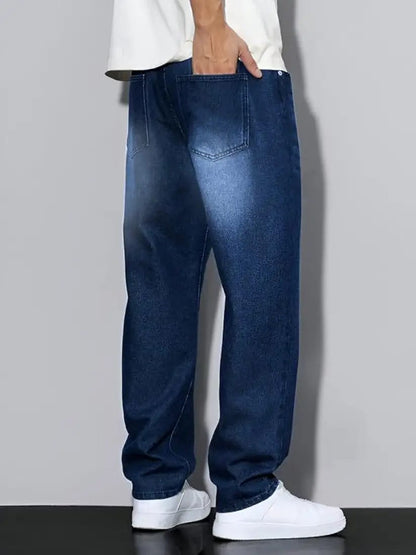 Jeans are traditionally made from denim, a sturdy cotton twill fabric