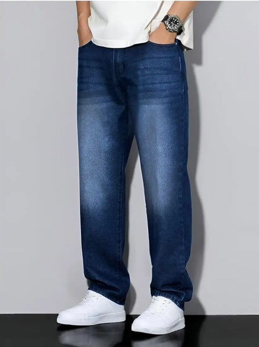 Jeans are traditionally made from denim, a sturdy cotton twill fabric
