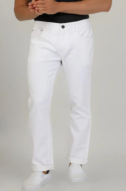 Ben Martin Men's Loose Mid Rise Denim Cotton Oversized Baggy Fit Jeans Pants