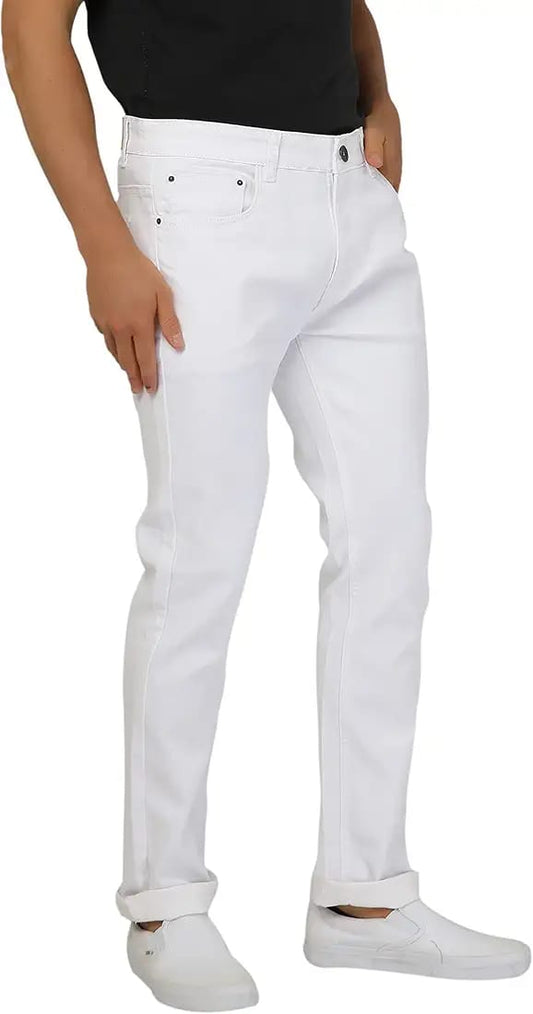 Ben Martin Men's Loose Mid Rise Denim Cotton Oversized Baggy Fit Jeans Pants