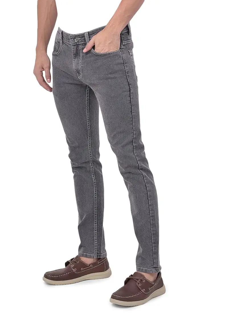 Ben Martin Men's Loose Mid Rise Denim Cotton Oversized Baggy Fit Jeans Pants