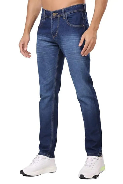 Men's Regular Fit Mid Rise Denim Jeans