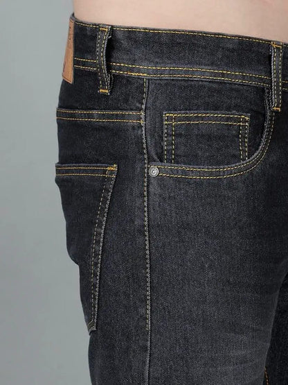 Men's Regular Fit Mid Rise Denim Jeans