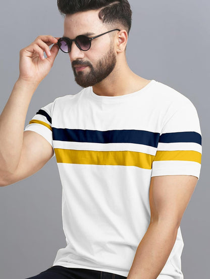 Pack of 2 color block regular t shirt-2